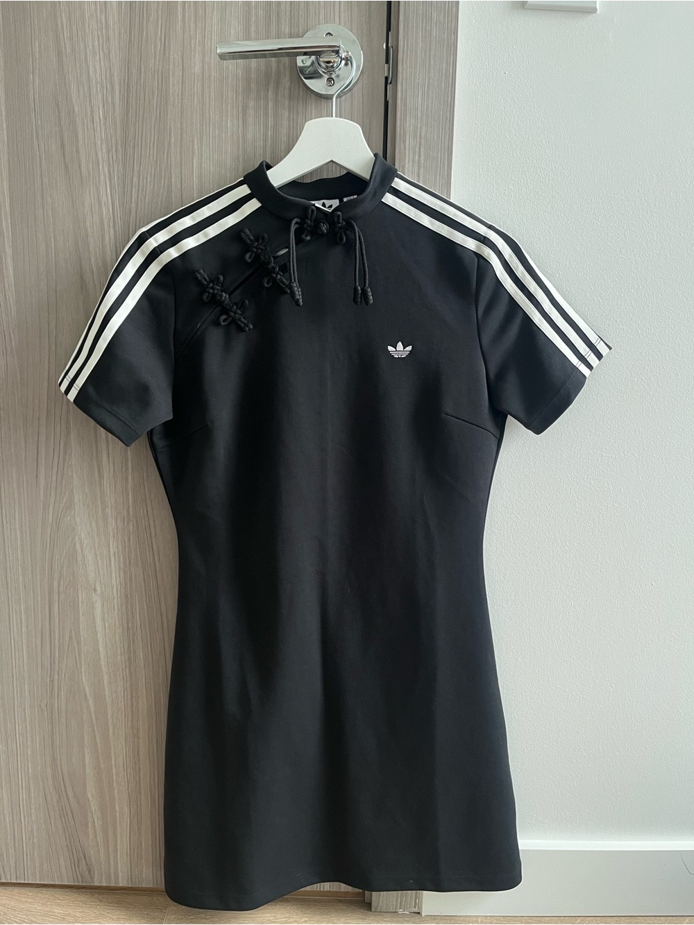 adidas Originals Black Mini Chinese New Year Tang Dress